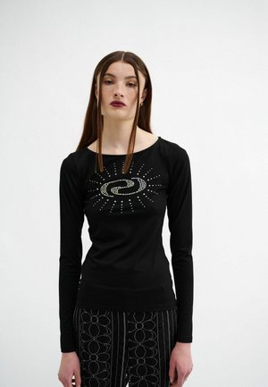 VALERIA - Long sleeved top - black