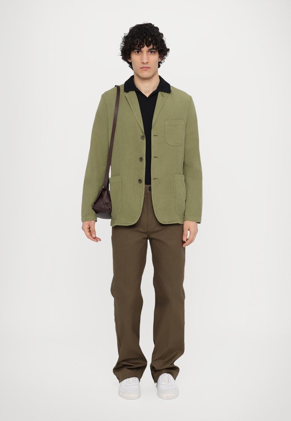 PANTALON LARGE - Trousers - kaki4