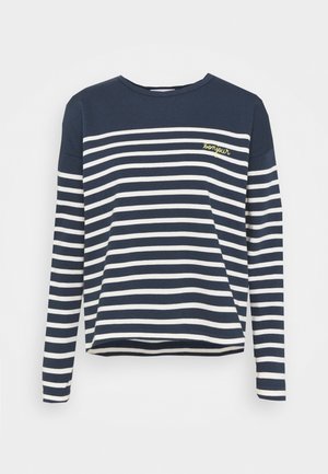 COOL SAILOR BONJOUR - Top s dlouhým rukávem - midnight blue ivory
