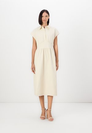 ERINIA DRESS - Košilové šaty - off white