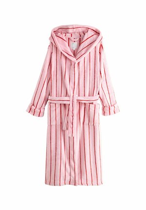 Bademantel - pink stripe