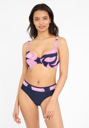 Bikini - marine-bedruckt