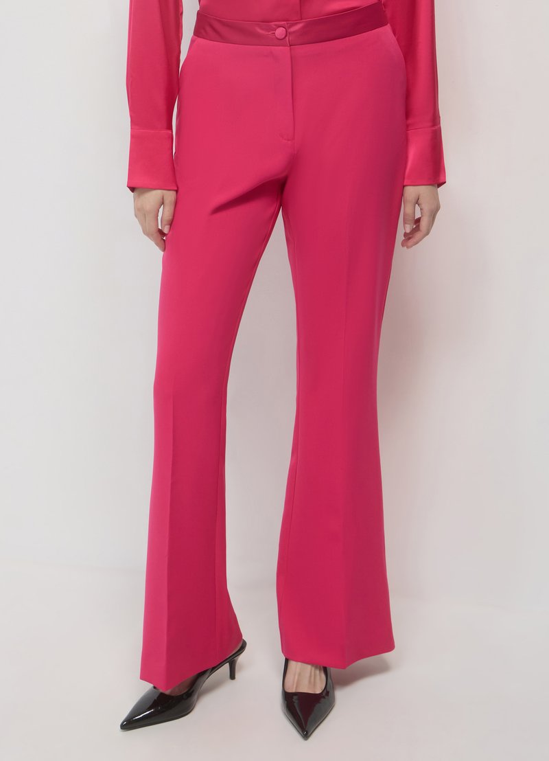 Calliope ZAMPA FASCIA SIMIL - Pantalon classique - fucsia