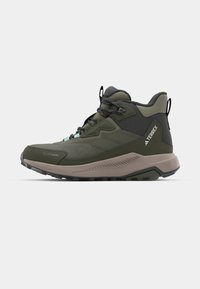 Unselected, olive strata/night cargo/semi flash aqua
