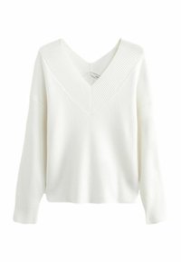 V-NECK - Jumper - ecru
