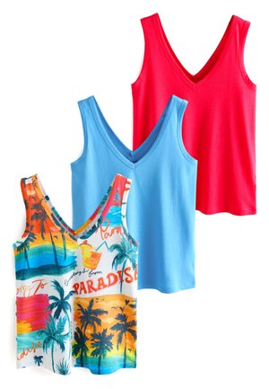 Next REGULAR FIT  3 PACK  - Top - pink blue green