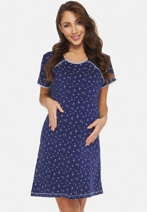 MATERNITY SKIN TO SKIN - Nachtjapon - navy