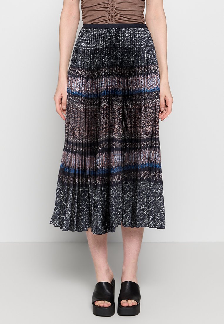 Vanessa Bruno Plooirok blauw Vanessa Bruno Plooirok blauw