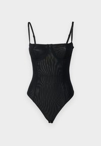 CORSET DEMI BODYSUIT - Top - black