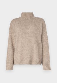 VMMADDIE HIGHNECK PULLOVER  - Strikkegenser - silver mink