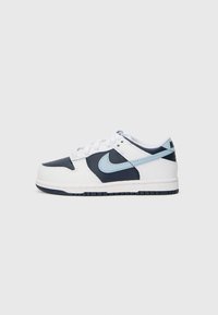 Nike Sportswear - DUNK LOW UNISEX - Vysoké tenisky - white/light armory blue/deep royal blue/obsidian Miniatúrny obrázok 1