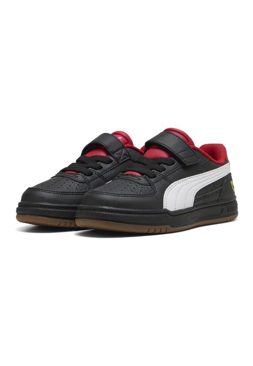 PUMA SCUDERIA FERRARI CAVEN III SNEAKERS UNISEX - Trainers - black- white-rosso corsa — photo 2