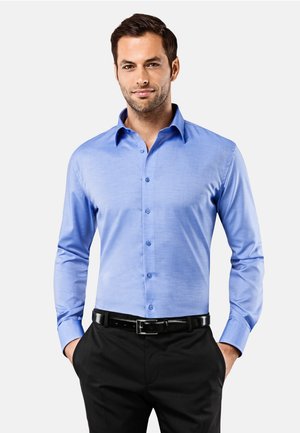 BÜGELFREI - Formal shirt - blau