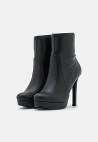 Even&Odd Botines de tacón - black