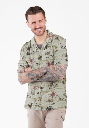 MSH SANDBANKS PATTERNED - Shirt - salbei green