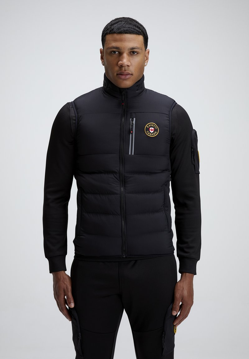 Alessandro Zavetti ZAVETTI CANADA ATLIRO GILET - Vesta - black