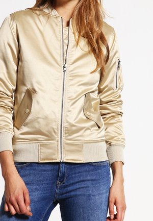 Bomberjakke - gold-coloured