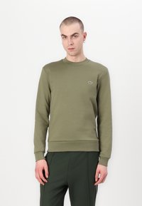 Lacoste - UNISEX - Bluză de molton - khaki Imagine miniatură 1
