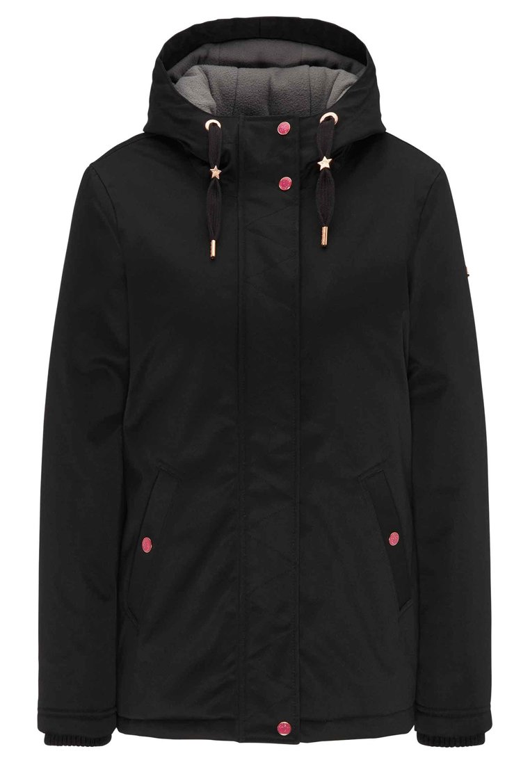 myMo Outdoorjas zwart