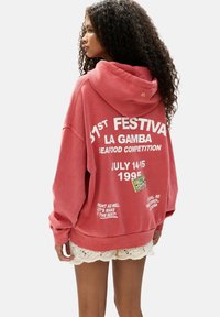 PULL&BEAR - PRAWN  - Hoodie - berry Thumbnail Image 1