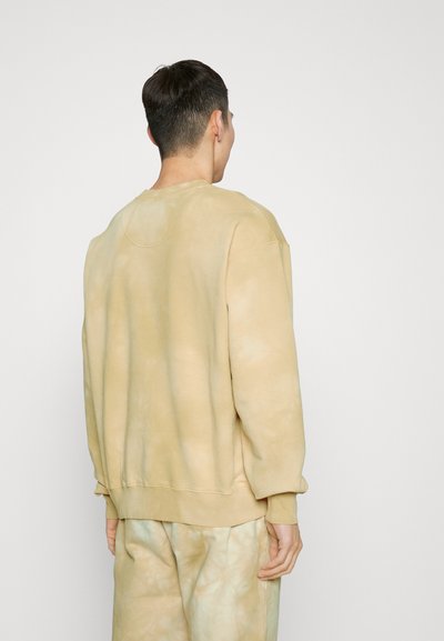 7 DAYS Active CREW NECK UNISEX - Φούτερ - tie dye sand