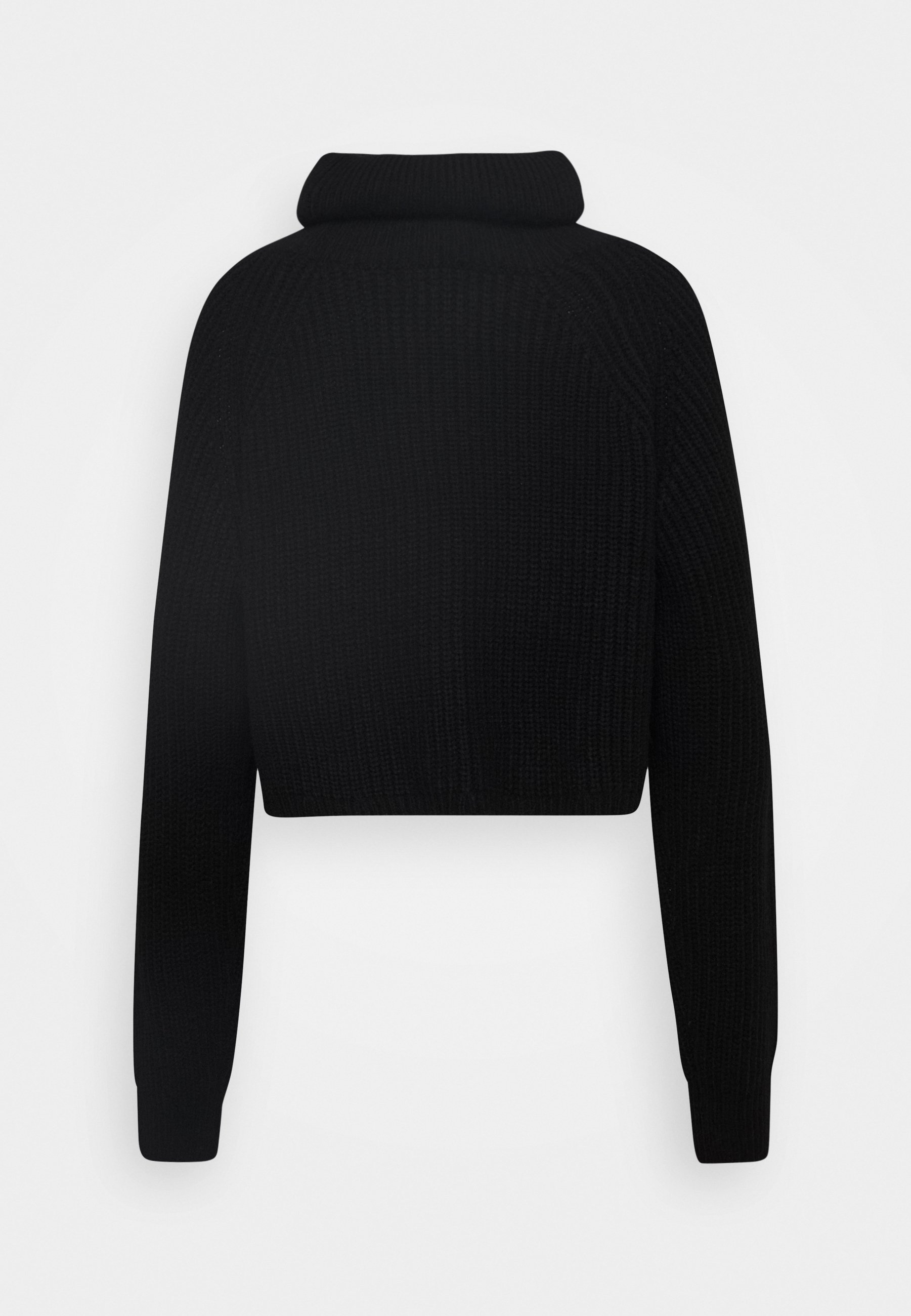 Missguided Tall ROLL NECK BATWING CROP JUMPER Missguided Petite CROPPED Strikkegenser off white