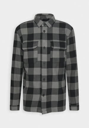 TOM TAILOR DENIM OVERSHIRT - Veste mi-saison - grey/black