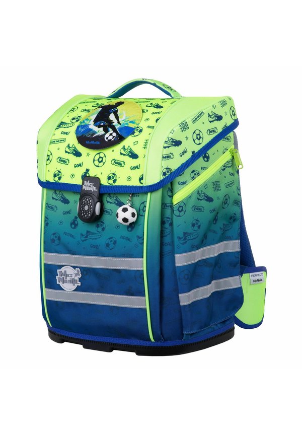 PERFECTO-SET 5-TEILIG – Schulranzen Set – football