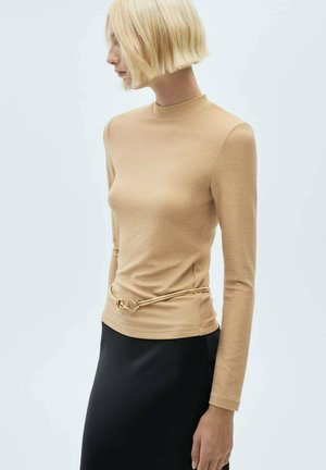 Majica z dolgimi rokavi - gold-coloured