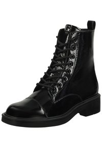 Högl Kotníkové boty na platformě - schwarz