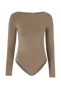 Ellos Collection Langarmshirt - dunkelbeige