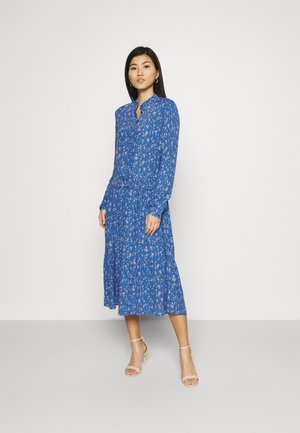 Shirt dress - multi/cornflower
