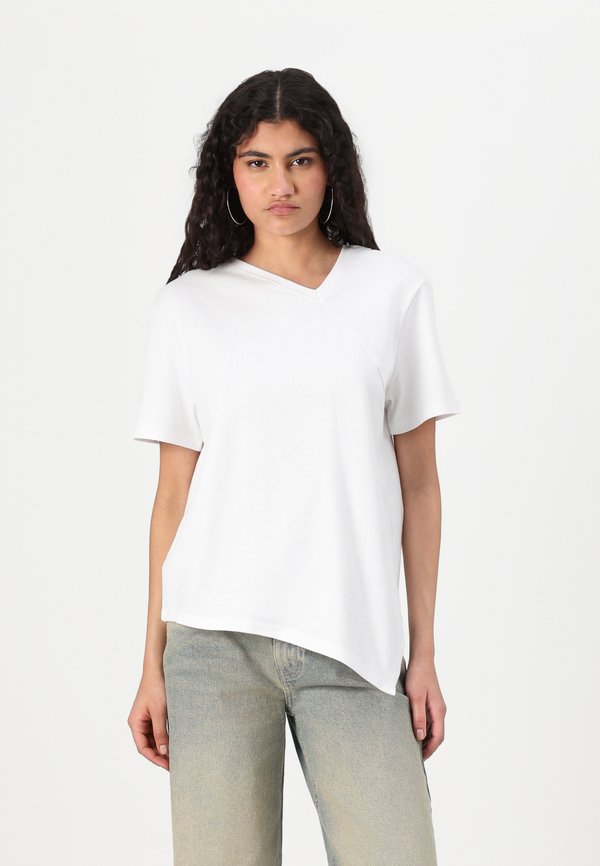 SLFMILA ASSYMETRIC TEE - Print T-shirt