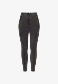 Seleccionado, skyline denim grey seam black