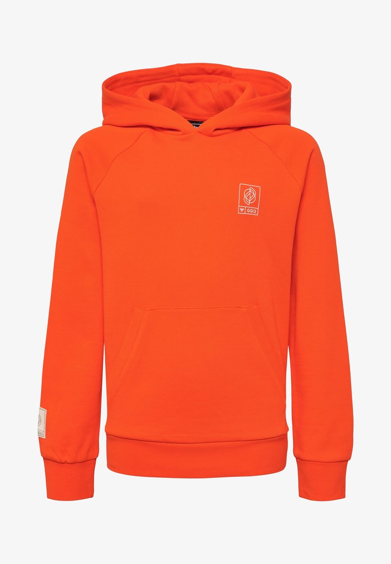 Hummel Felpa con cappuccio - cherry tomato