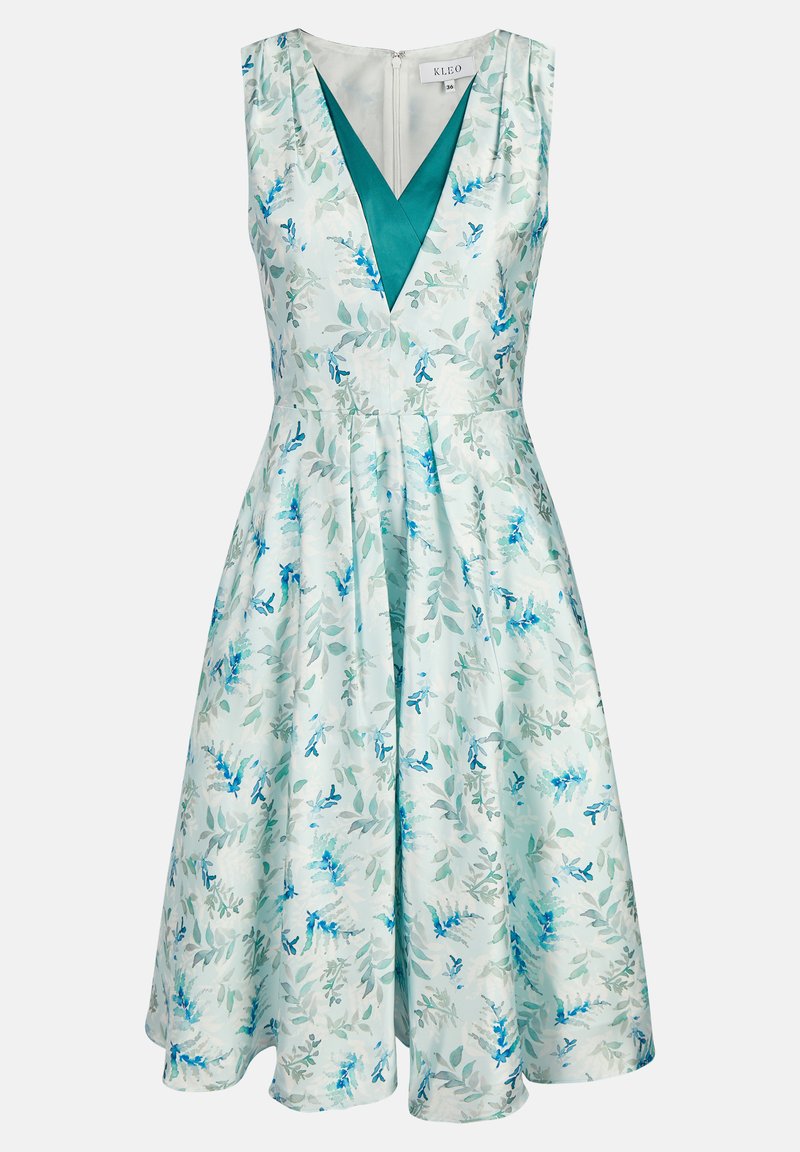 KLEO Cocktailjurk blauw KLEO Cocktailjurk blauw