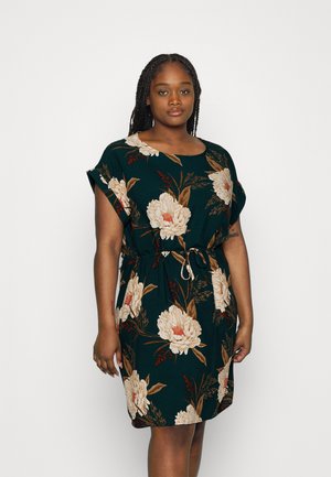 VMCEASY TIE SHORT DRESS - Rochie de zi - ponderosa pine