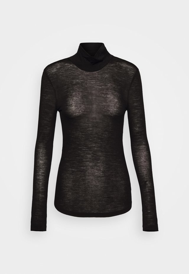 Maglietta a manica lunga - black