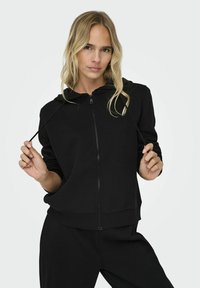 ONLY Felpa con zip - black