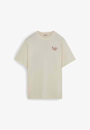 Scalpers, SCALPERS CHILLIES TEE - Camiseta estampada - cream