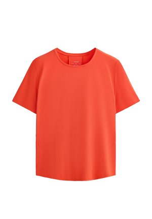 SHORT-SLEEVED TECHNICAL - T-shirt - bas - mottled orange