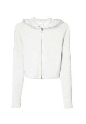 Bershka Cipzáras pulóver - dark grey