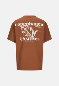 Jack & Jones Print T-shirt - braun