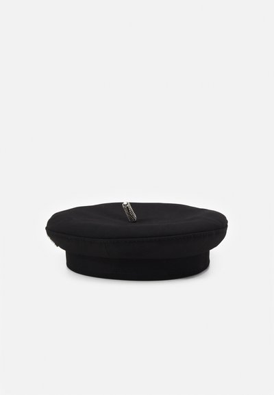 RUSLAN BAGINSKIY EMBELLISHED BERET - Adīta cepure - black