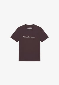 Niet geselecteerd, red brown