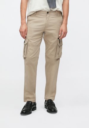 JPSTKANE DOVER ZIP - Pantalon cargo - crockery