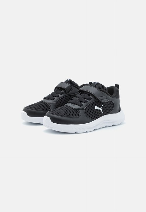 PUMA FUN RACER 2 UNISEX - Road running shoes - black/white — foto 2