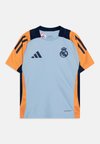 REAL MADRID TIRO 24 COMPETITION KIDS - Sports T-shirt - glow blue/crew orange/team navy blue