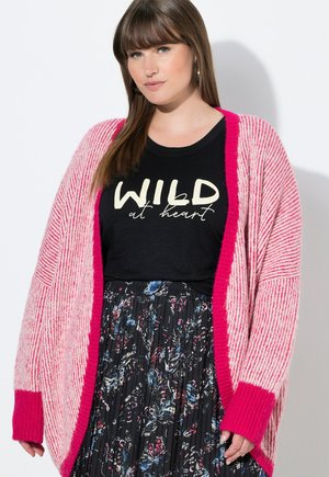 EGG SHAPED  - Strickjacke - summer berry