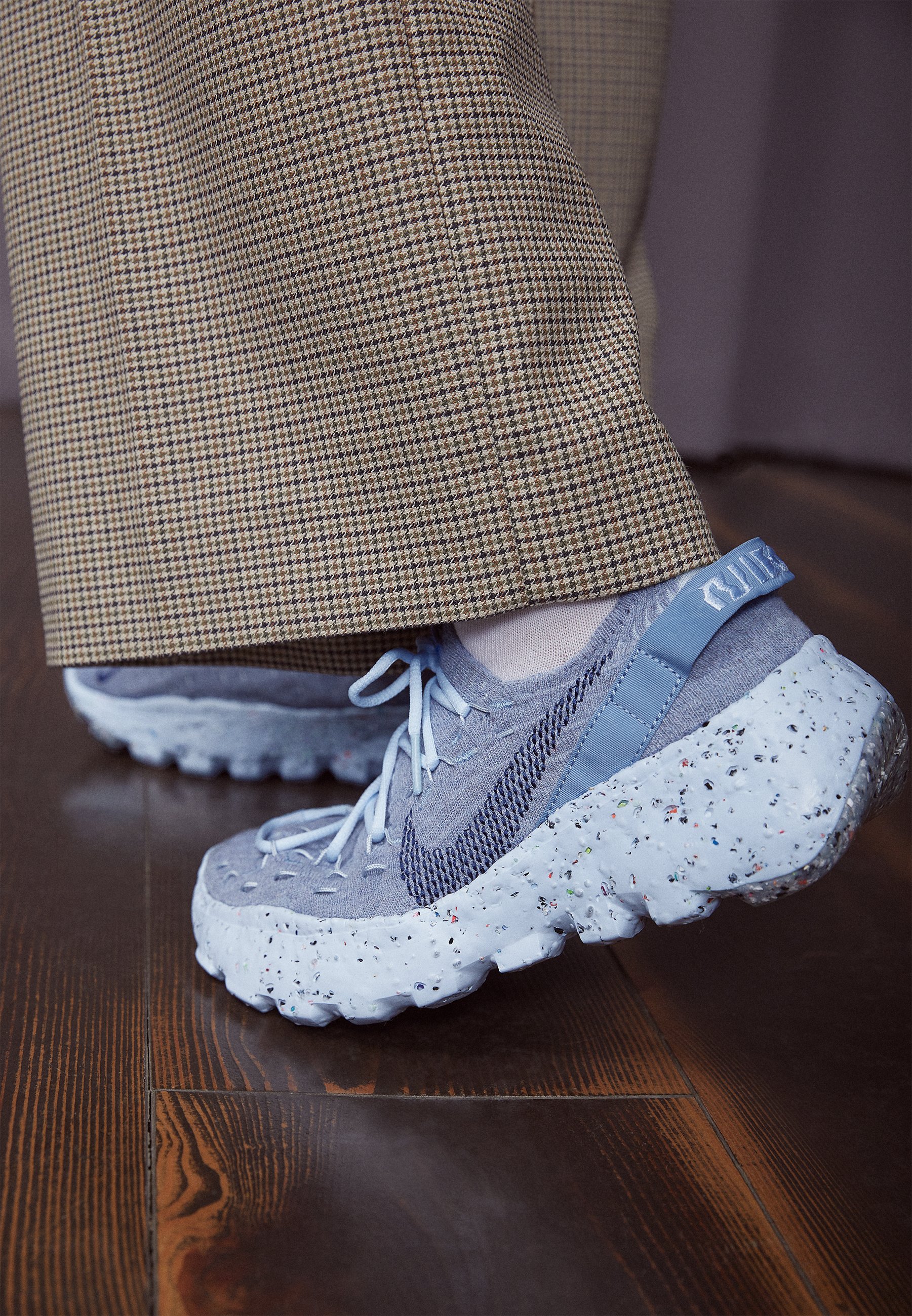 Nike Sportswear SPACE HIPPIE - Trainers - blue/midnight navy/blue - Zalando .de